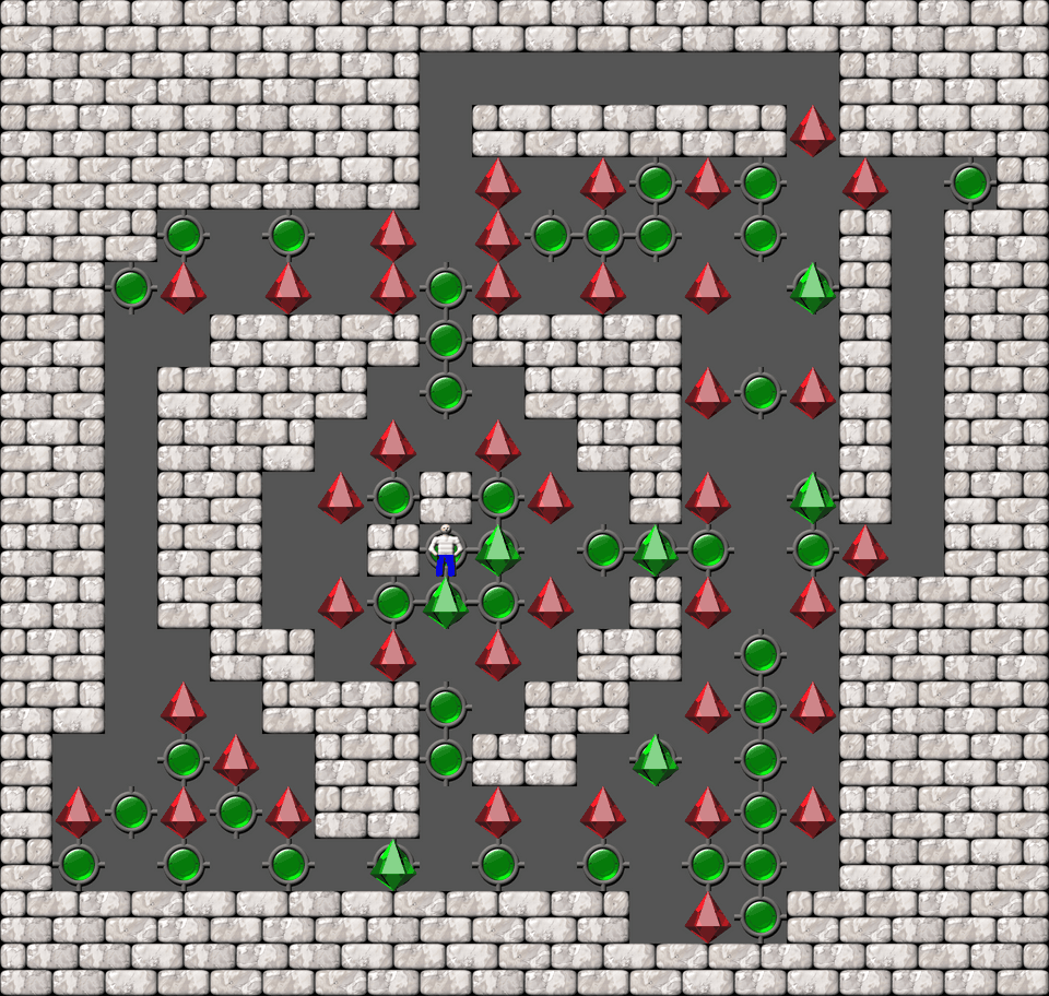 Сокобан Bugs Collection 138 уровень 73